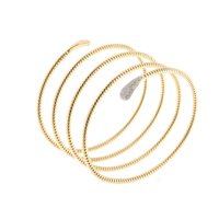 Bracelet Ercolani Gioielli Femme in Or jaune Diamante 0.26 Ct S120G - S120G